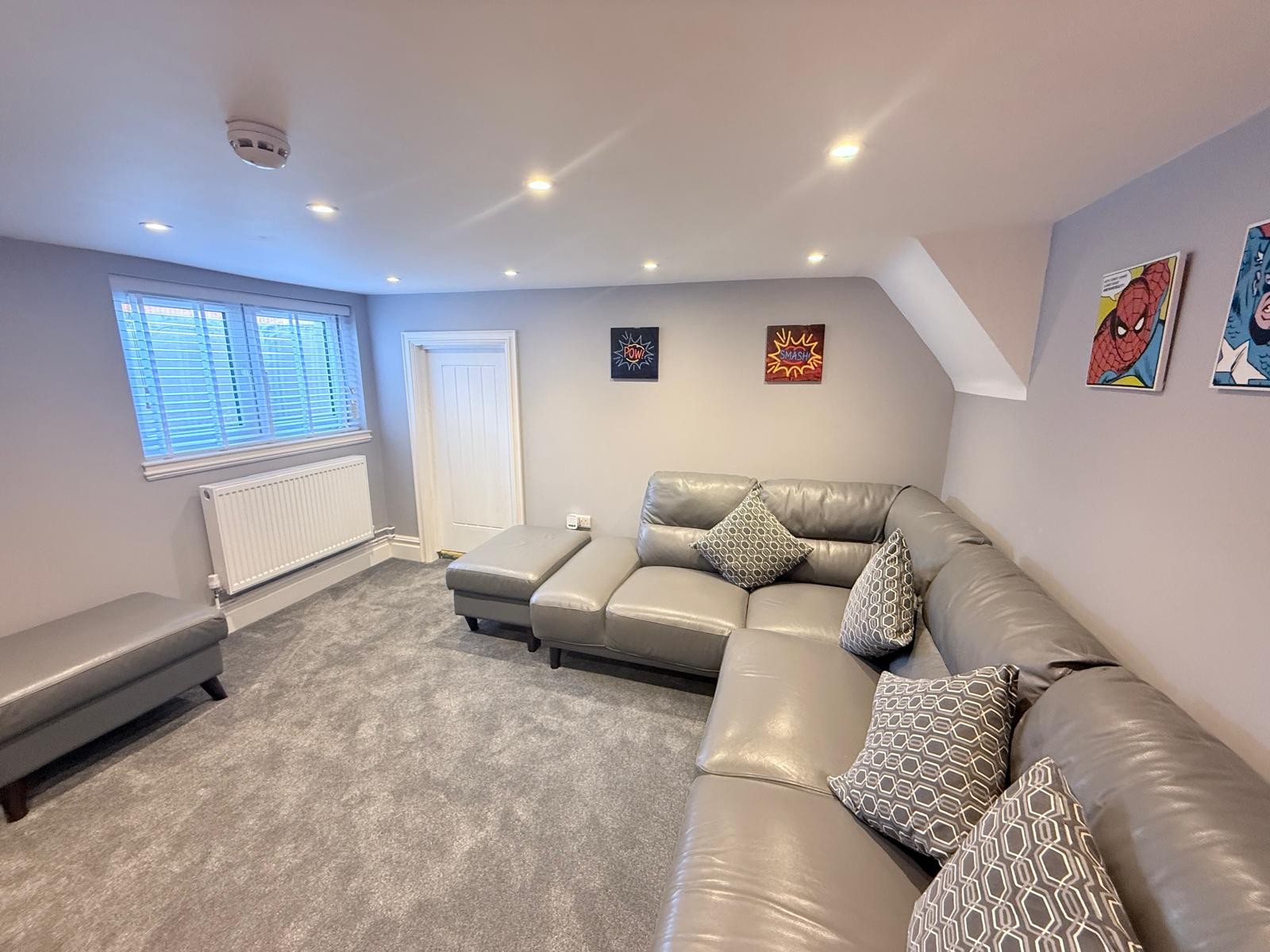 Victoria House communal lounge with comfortable seating